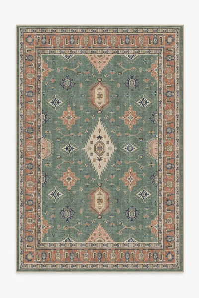 Ruggable Ranier Copper Sage Outdoor Rug In Green