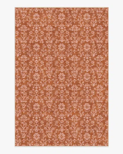 Ruggable Ravina Terracotta Flatwoven Rug In Brown