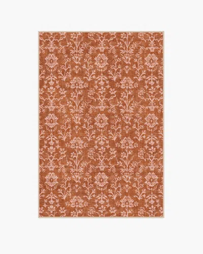 Ruggable Ravina Terracotta Flatwoven Rug In Multi
