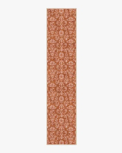 Ruggable Ravina Terracotta Flatwoven Rug In Multi
