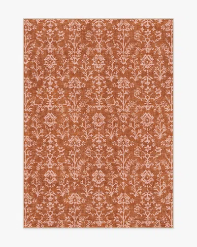 Ruggable Ravina Terracotta Flatwoven Rug In Multi