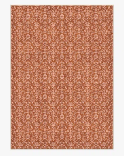 Ruggable Ravina Terracotta Flatwoven Rug In Multi