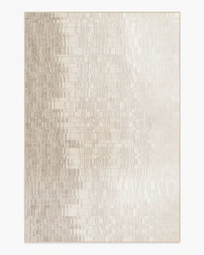 Ruggable Reflection Champagne Flatwoven Rug In Brown
