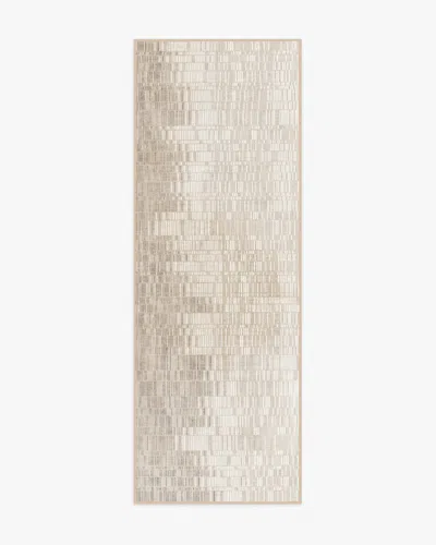 Ruggable Reflection Champagne Flatwoven Rug In Brown