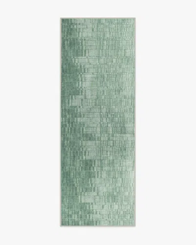 Ruggable Reflection Sage Green Flatwoven Rug In Multi