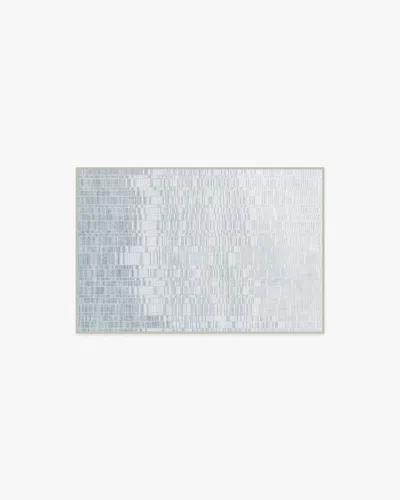 Ruggable Reflection Silver Flatwoven Rug In Multi