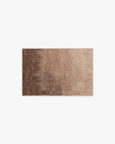 Ruggable Reflection Warm Natural Flatwoven Rug In Brown
