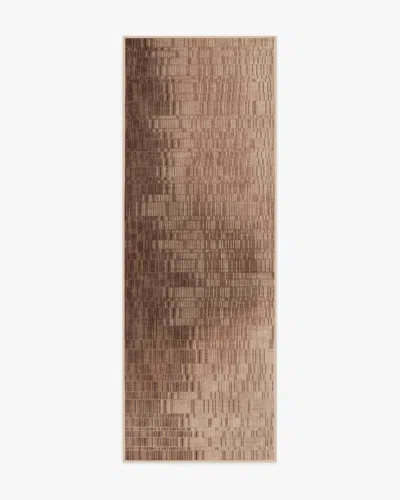 Ruggable Reflection Warm Natural Flatwoven Rug In Brown