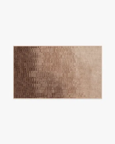 Ruggable Reflection Warm Natural Flatwoven Rug In Brown