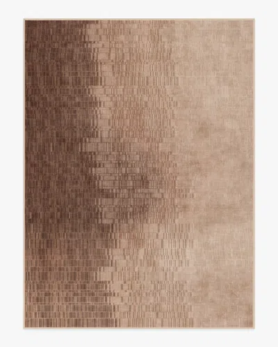Ruggable Reflection Warm Natural Flatwoven Rug In Brown