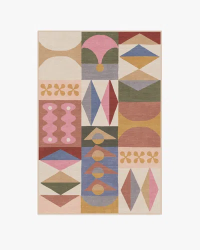 Ruggable Rio Multicolor Flatwoven Rug By Jonathan Adler In Neutral