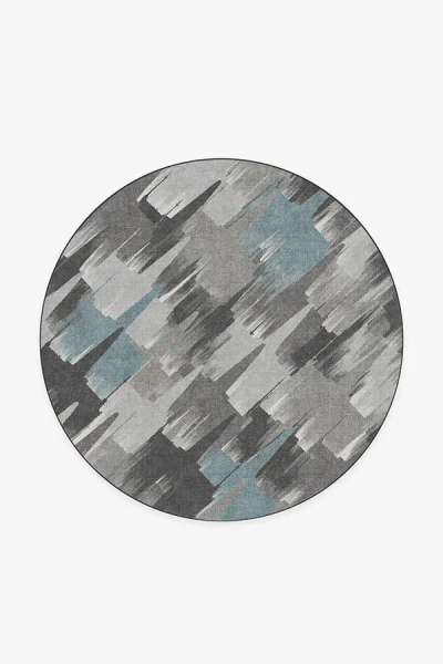 Ruggable Rogue Squadron Dark Teal Flatwoven Rug In Gray