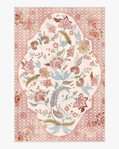 Ruggable Rosalee Red Multicolor Outdoor Rug