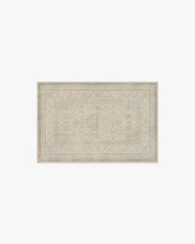 Ruggable Rowan Soft Grey & Ivory Flatwoven Rug In Neutral