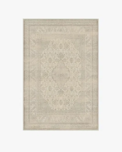 Ruggable Rowan Soft Grey & Ivory Flatwoven Rug In Gray