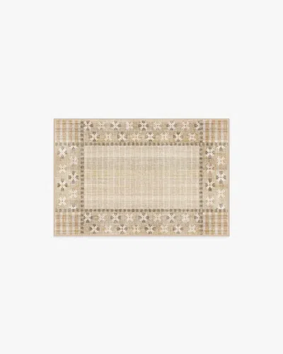 Ruggable Rowley Neutral Flatwoven Rug In Multi