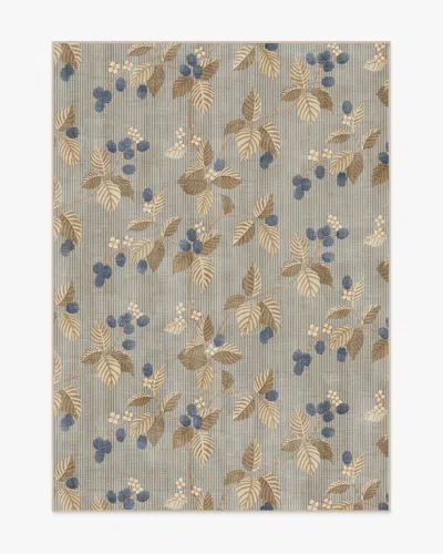Ruggable Rubus Azure & Fawn Flatwoven Rug By Sanderson In Gray
