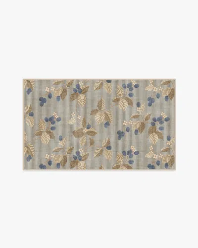 Ruggable Rubus Azure & Fawn Flatwoven Rug By Sanderson In Neutral
