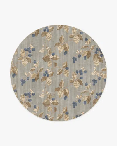 Ruggable Rubus Azure & Fawn Flatwoven Rug By Sanderson In Gray