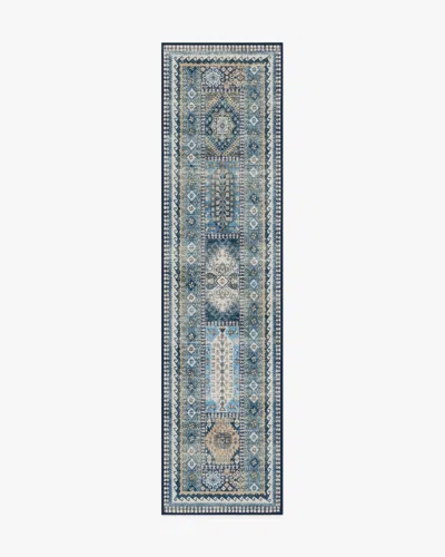 Ruggable Rumi Blue Flatwoven Rug In Multi