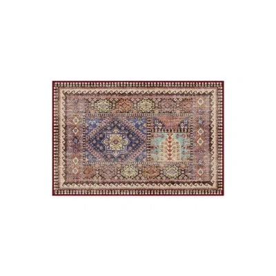 Ruggable Rumi Multicolor Washable 2-piece Rug And Pad System