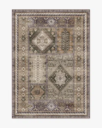 Ruggable Rumi Olive & Tan Flatwoven Rug In Multi