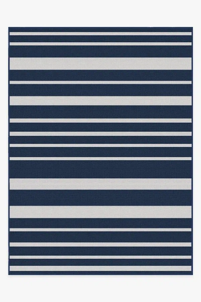 Ruggable Sailmaker Stripe Blue Outdoor Rug