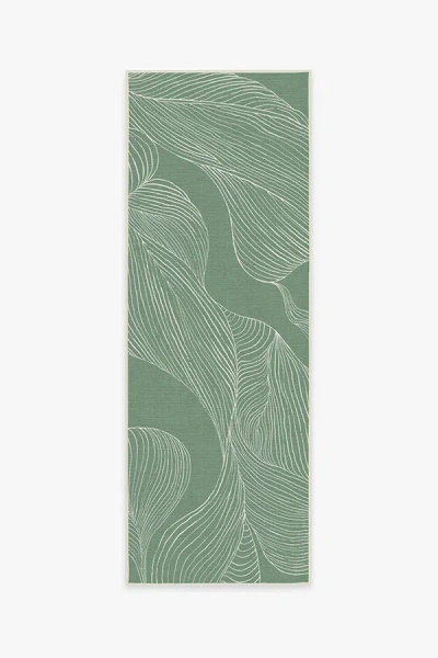 Ruggable Sana Laurel Green Outdoor Rug