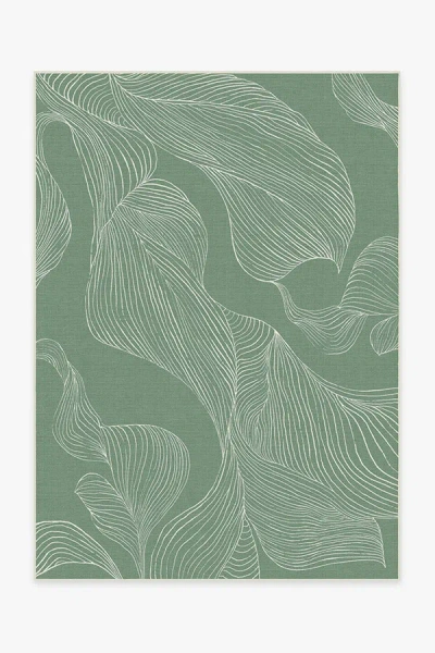 Ruggable Sana Laurel Green Outdoor Rug