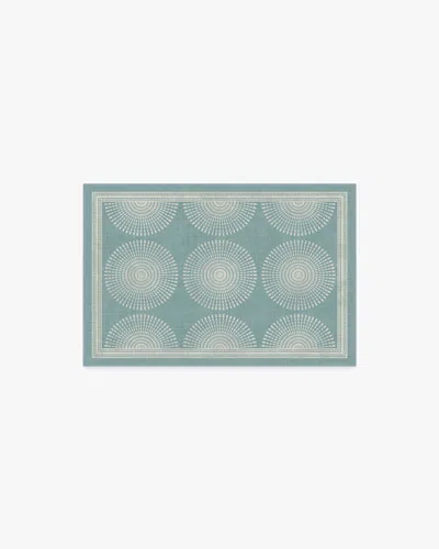 Ruggable Santorini Blue Flatwoven Rug By Jonathan Adler In Multi