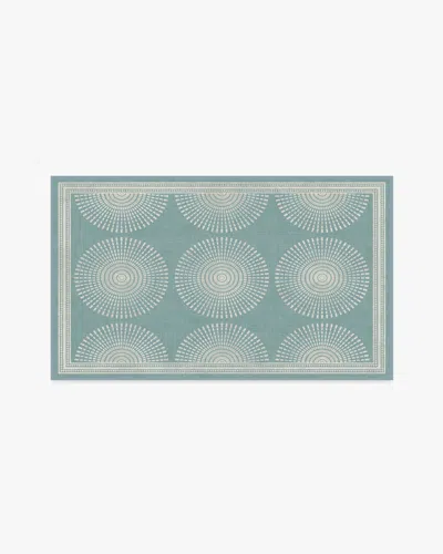 Ruggable Santorini Blue Flatwoven Rug By Jonathan Adler In Multi