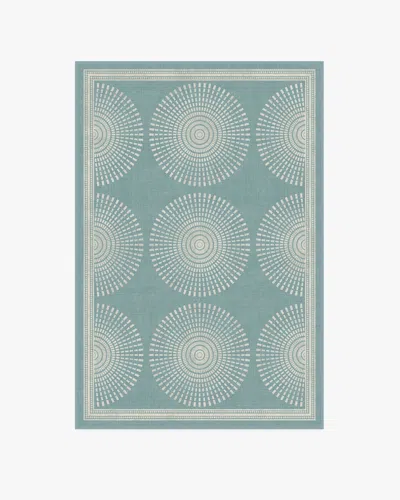 Ruggable Santorini Blue Flatwoven Rug By Jonathan Adler In Multi