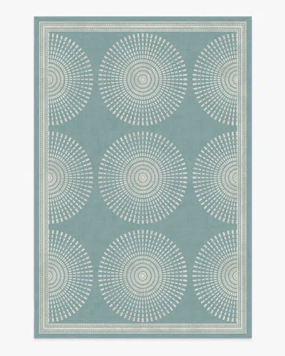 Ruggable Santorini Blue Flatwoven Rug By Jonathan Adler In Multi