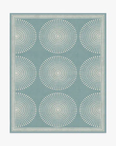 Ruggable Santorini Blue Flatwoven Rug By Jonathan Adler In Multi
