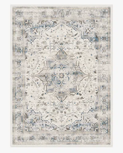 Ruggable Sarrah Blue Quartz Flatwoven Rug In Multi