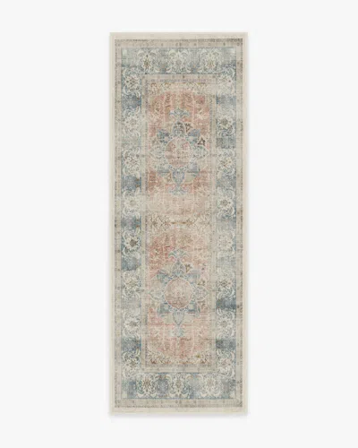 Ruggable Sarrah Coral Flatwoven Rug In Multi