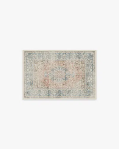 Ruggable Sarrah Coral Flatwoven Rug In Multi