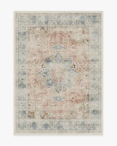 Ruggable Sarrah Coral Flatwoven Rug In Multi