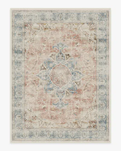 Ruggable Sarrah Coral Flatwoven Rug In Multi
