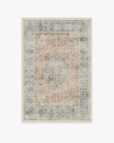 Ruggable Sarrah Coral Flatwoven Rug In Multi