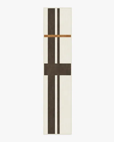 Ruggable Scala Ivory & Brown Flatwoven Rug By The Local Project In Multi