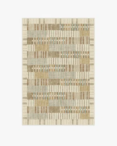 Ruggable Selene Neutral Multicolor Flatwoven Rug By Architectural Digest