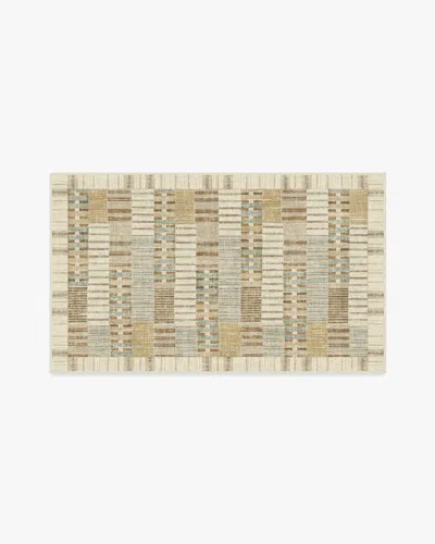 Ruggable Selene Neutral Multicolor Flatwoven Rug By Architectural Digest