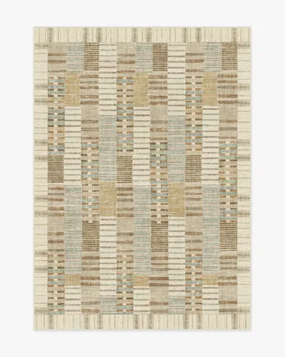 Ruggable Selene Neutral Multicolor Flatwoven Rug By Architectural Digest