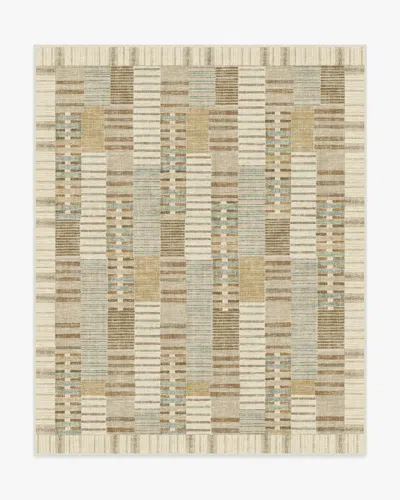 Ruggable Selene Neutral Multicolor Flatwoven Rug By Architectural Digest