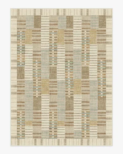 Ruggable Selene Neutral Multicolor Flatwoven Rug By Architectural Digest