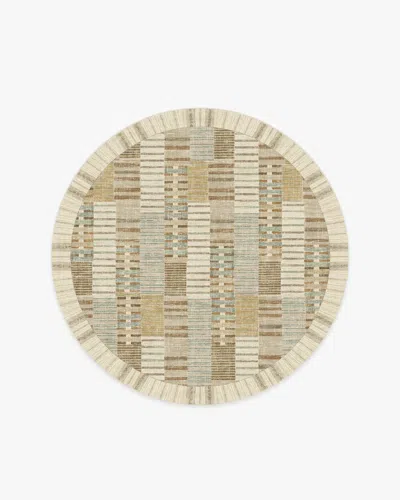 Ruggable Selene Neutral Multicolor Flatwoven Rug By Architectural Digest