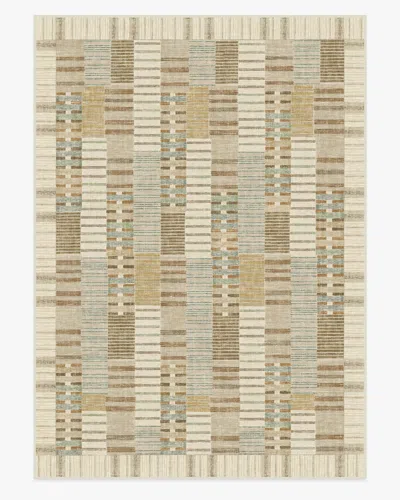 Ruggable Selene Neutral Multicolor Flatwoven Rug By Architectural Digest