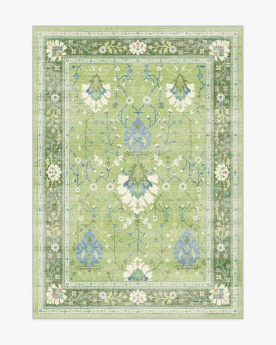 Ruggable Serafina Green Flatwoven Rug In Multi