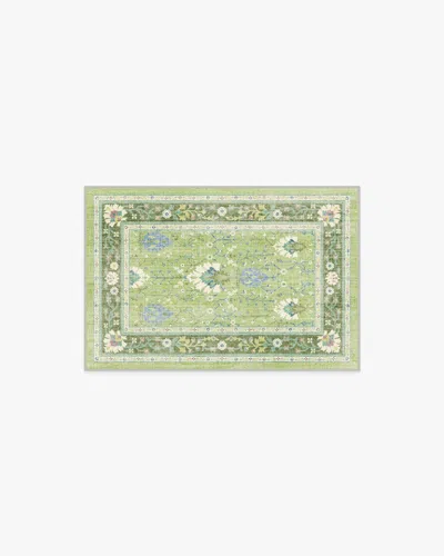 Ruggable Serafina Green Flatwoven Rug In Multi